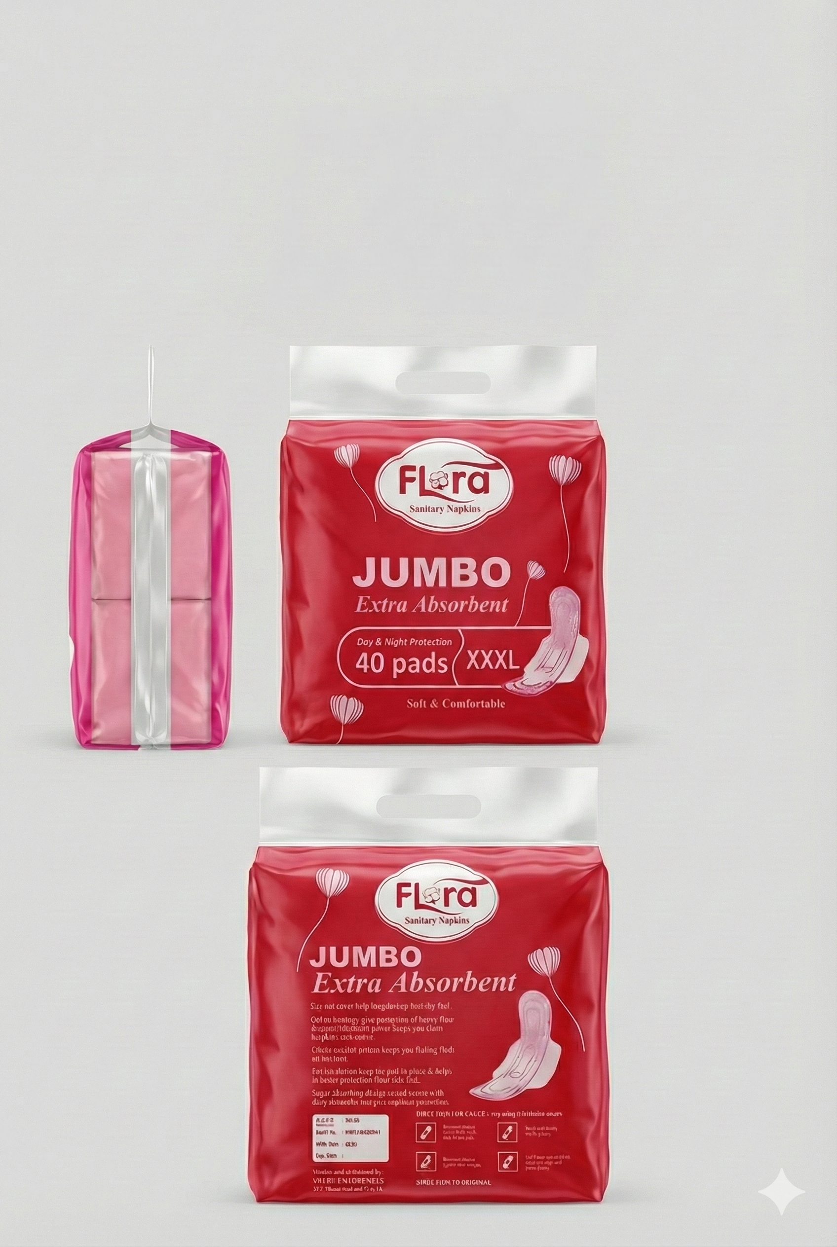 Flora Jumbo Red